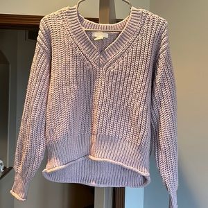 H&M lavender sweater size small